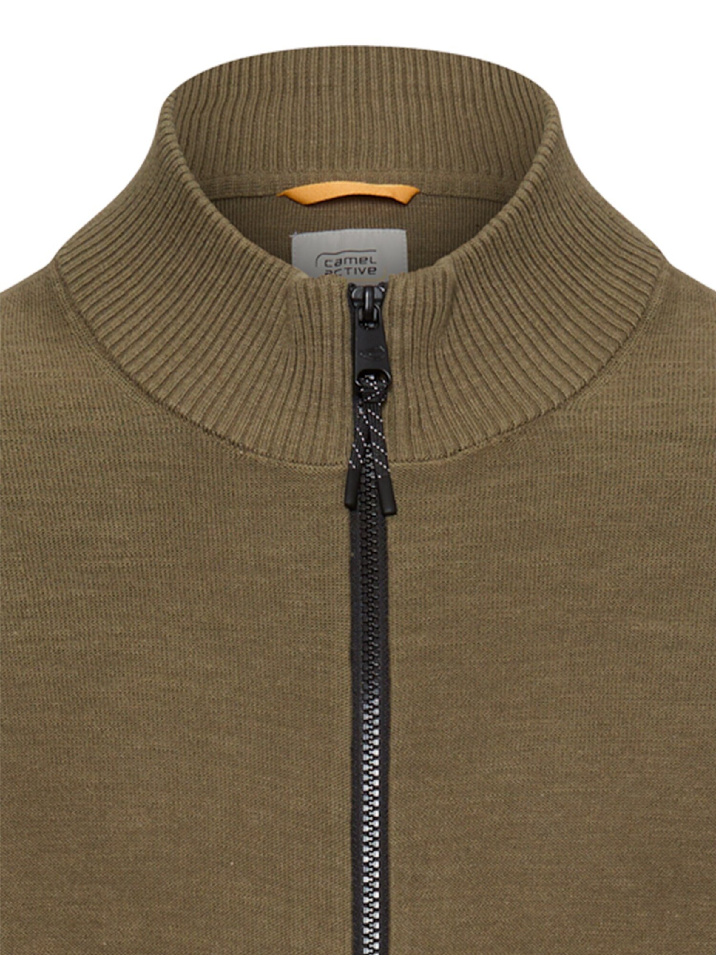 CAMEL ACTIVE Knit Cardigan in Green