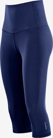 Skinny Pantalon de sport 'HWL217C' Winshape en bleu