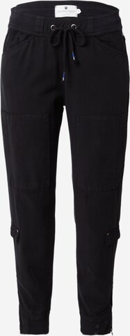 FREEMAN T. PORTER Tapered Broek 'Celine Jazz' in Zwart: voorkant