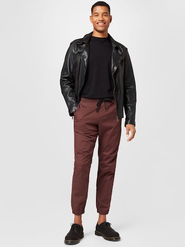 Abercrombie & Fitch Tapered Broek in Bruin