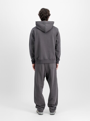 ALPHA INDUSTRIES Loose fit Sports trousers in Grey