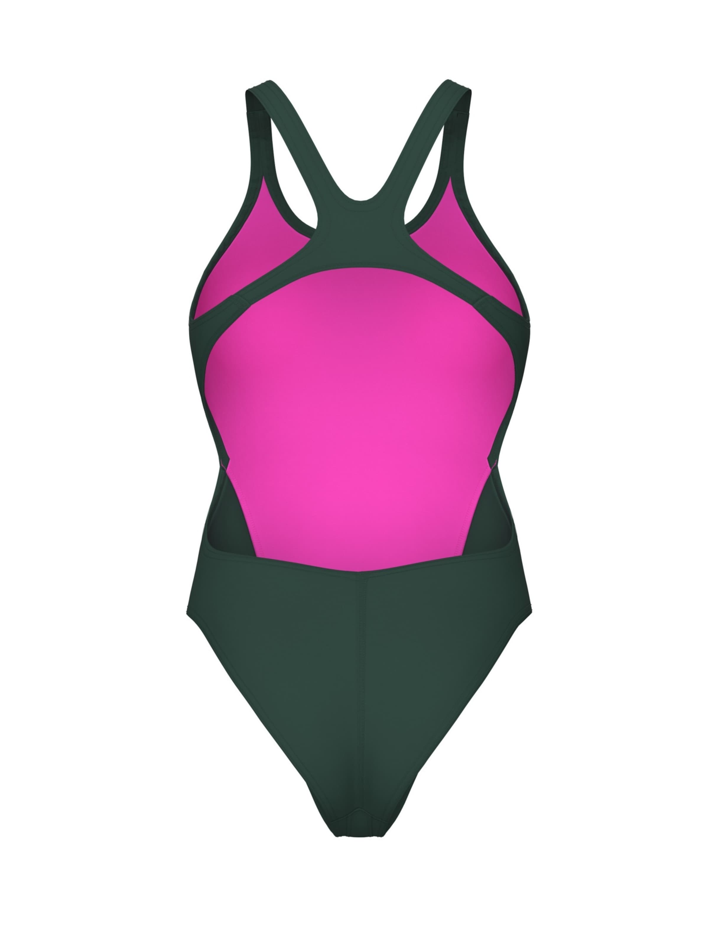 ARENA - Bustier Traje de baño 'SWIM TECH SOLID' en verde