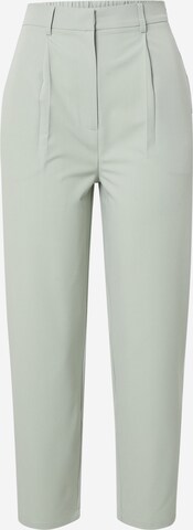 Guido Maria Kretschmer Women Slim fit Pleat-Front Pants 'Pearl' in Green: front