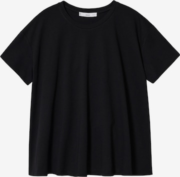 MANGO T-Shirt 'PANUELO' in Schwarz: predná strana