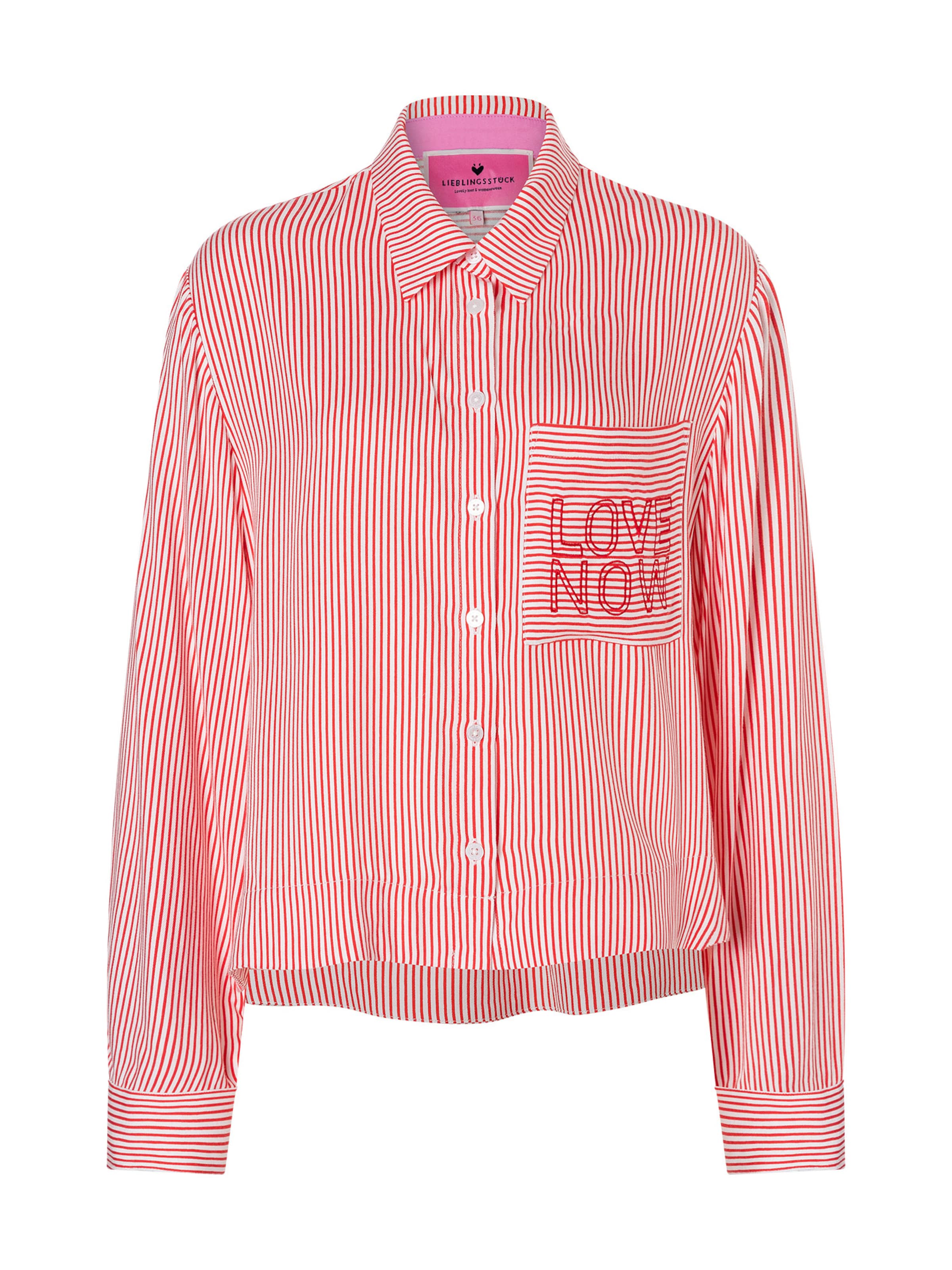 Chemisier 'EceL' LIEBLINGSSTÜCK en rouge : devant
