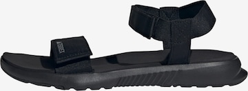 ADIDAS TERREX - Sandalias 'Hydroterra' en negro: frente