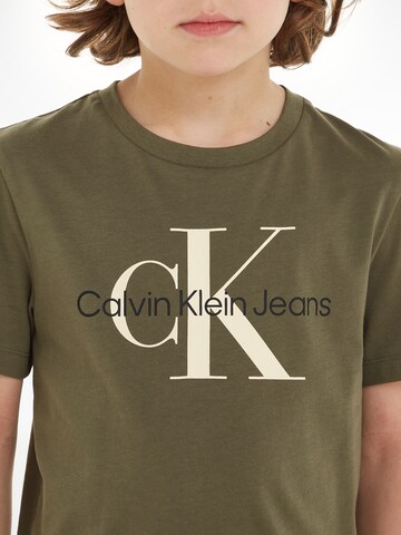 Calvin Klein Jeans Футболка в Зеленый