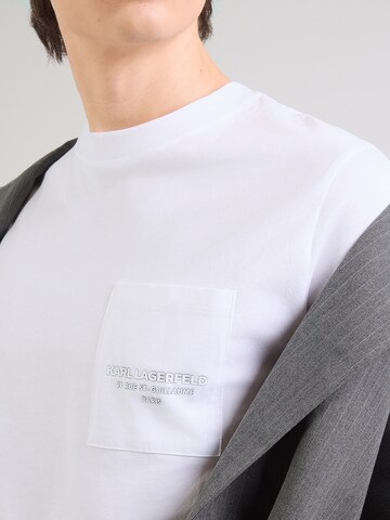 T-Shirt Karl Lagerfeld en blanc