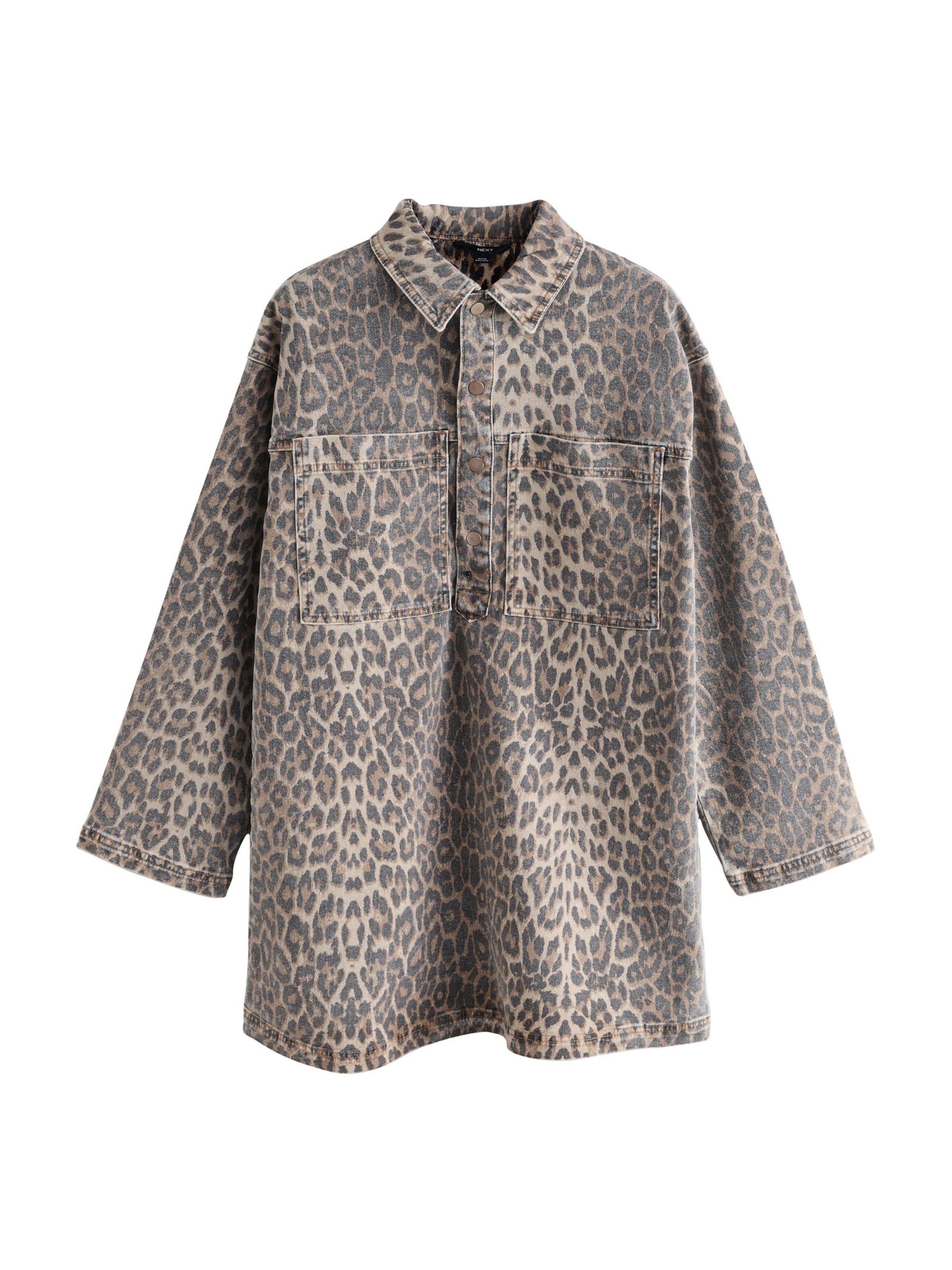 Next Μπλουζοφόρεμα σε καφέ: μπροστά