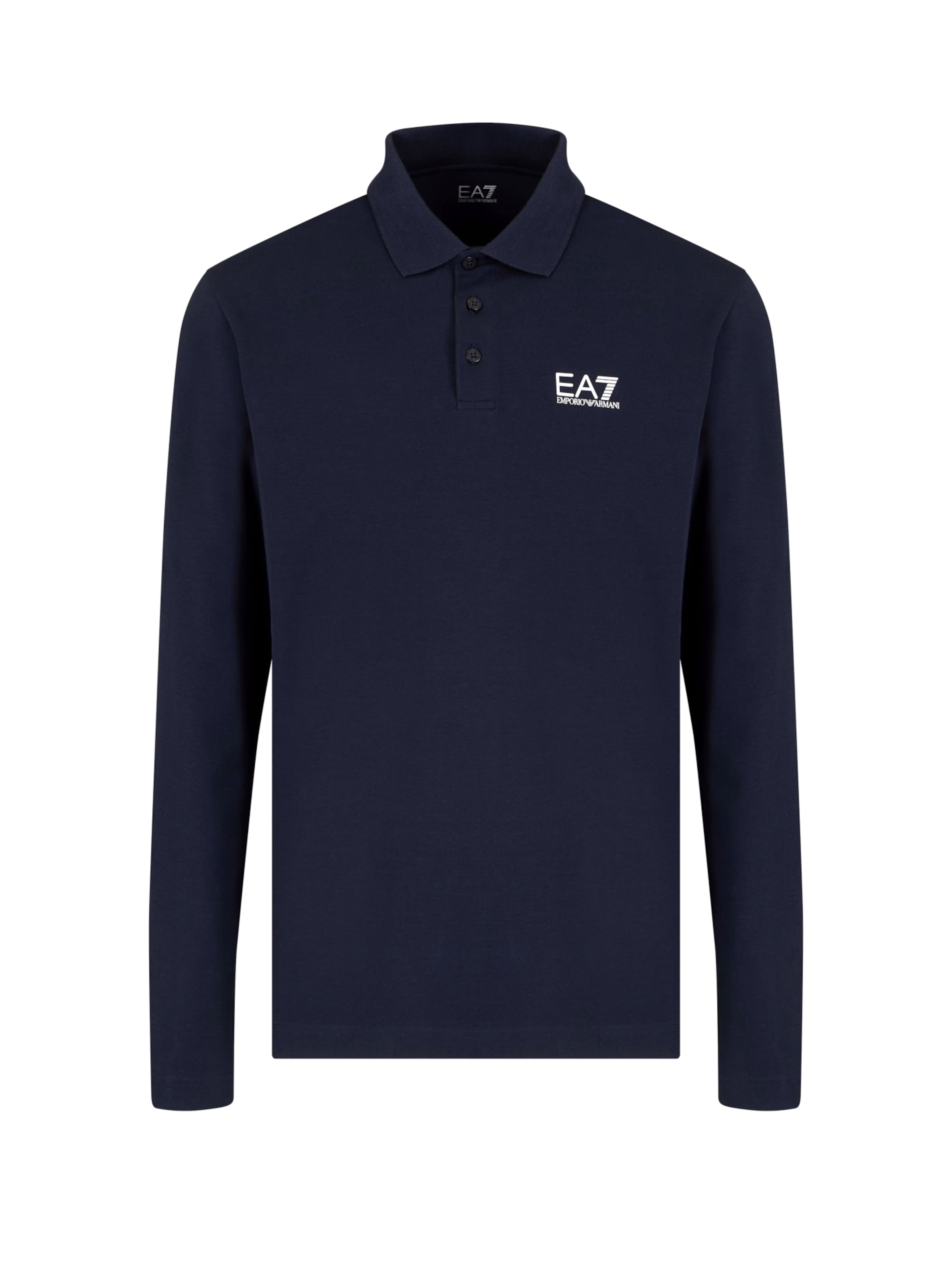 T-Shirt EA7 Emporio Armani en bleu : devant