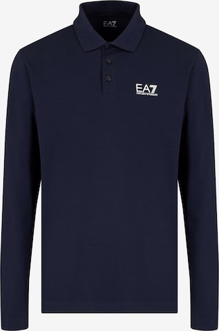 EA7 Emporio Armani Poloshirt in Blau: Vorderseite