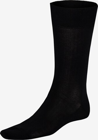 Chaussettes 'Clark' KUNERT en noir : devant