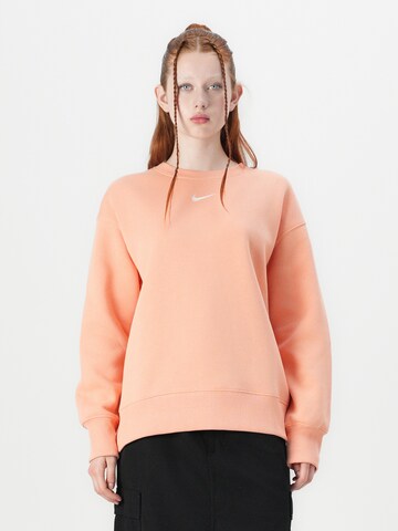 Nike Sportswear Sweatshirt 'PHNX FLC' in Oranje: voorkant