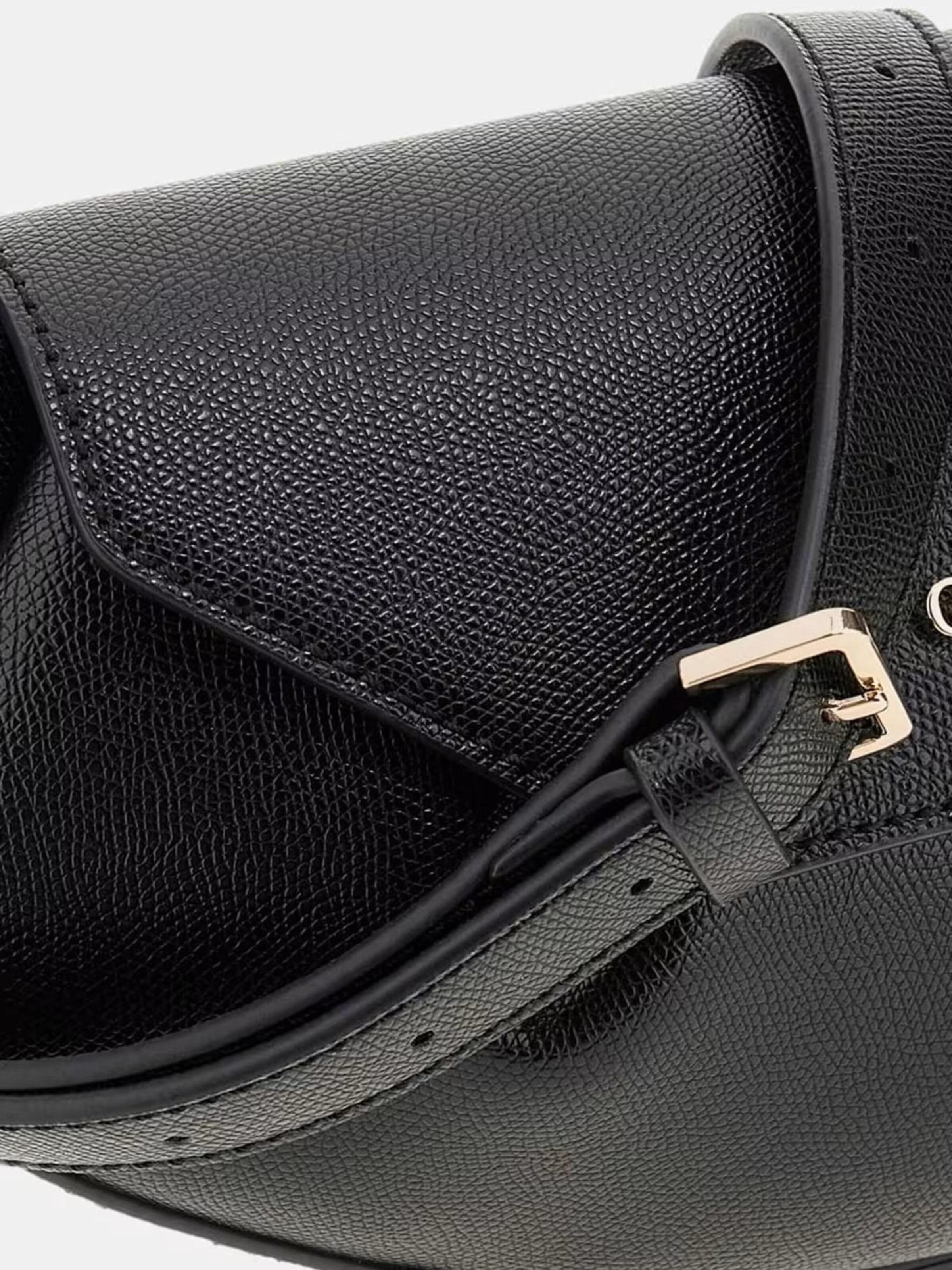 GUESS - Mala de ombro 'Guess Sac Bandoulière Noelle Girlfriend Sa Black' em preto