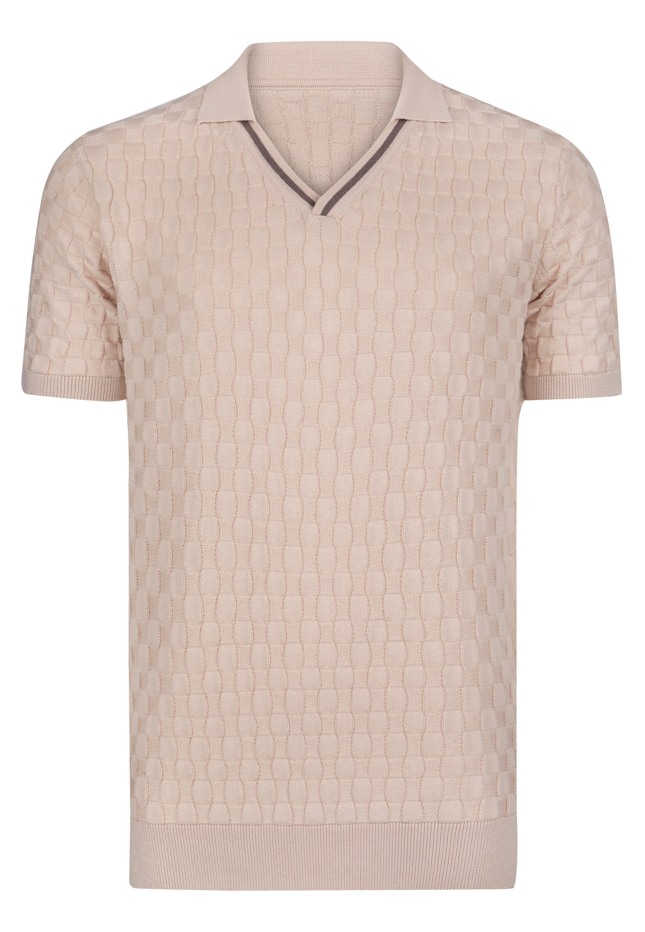 Jimmy Sanders Μπλουζάκι σε μπεζ: μπροστά