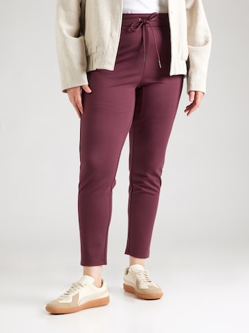 Slimfit Pantaloni 'CARGOLDTRASH' di ONLY Carmakoma in rosso: frontale