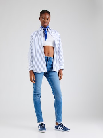 Coupe slim Jean 'Vera' Lindex en bleu
