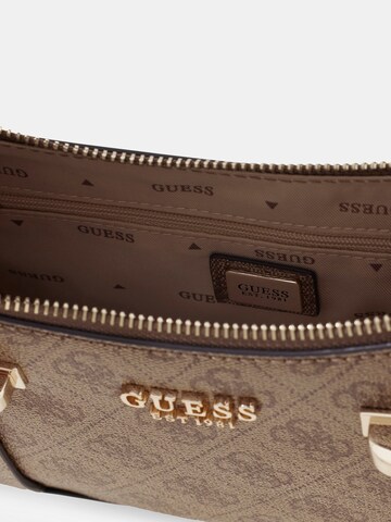 GUESS Shoulder Bag 'Leona' in Beige