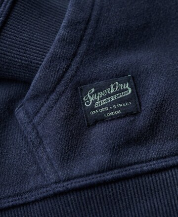 Superdry Sweatjacke in Blau