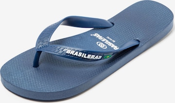 Brasileras - Zapatos para playa y agua 'Classic Pro M' en azul: frente
