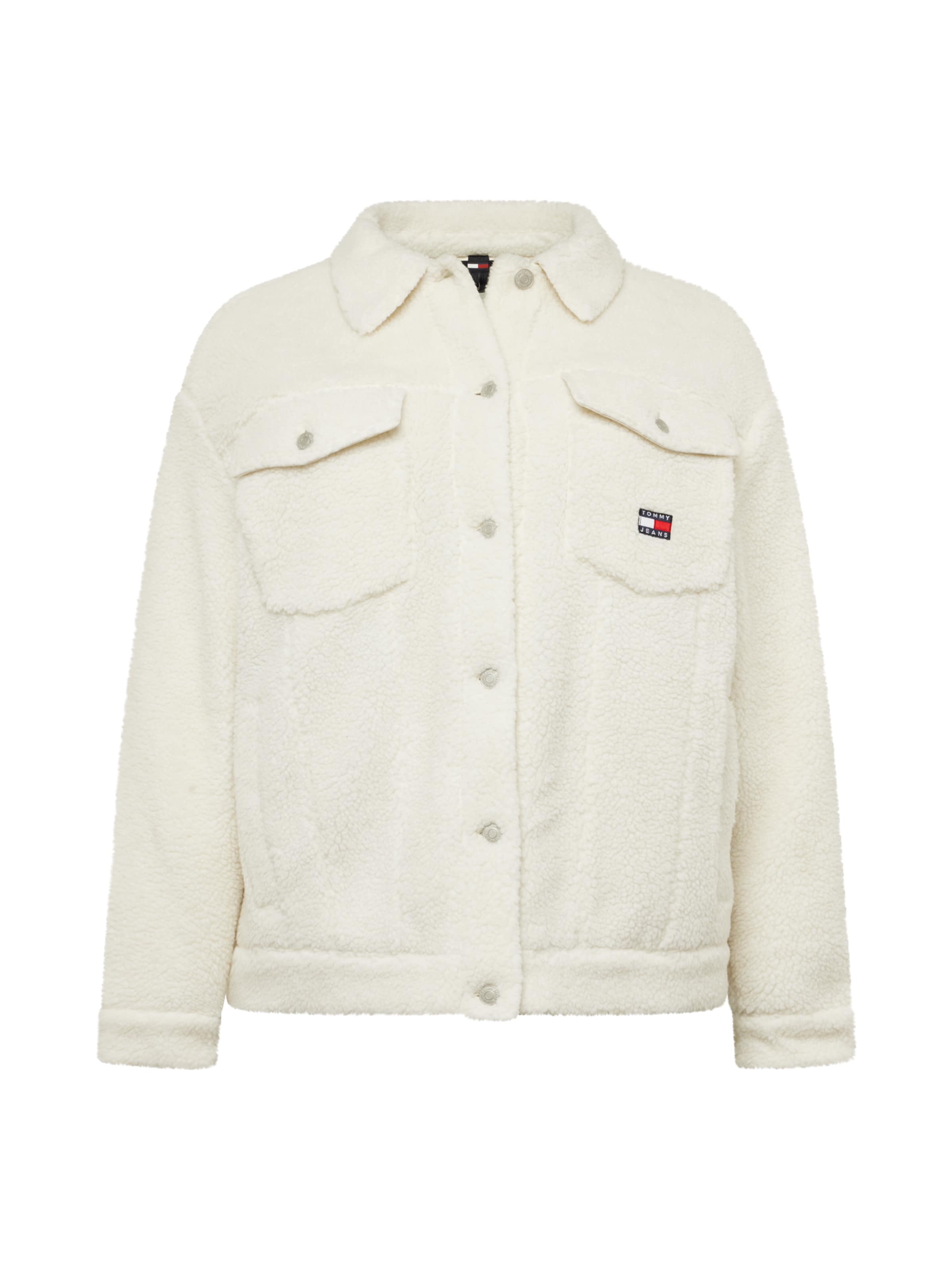 Tommy Jeans Curve Between-season jacket in White: front