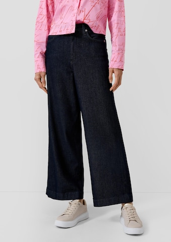s.Oliver Wide leg Jeans 'Suri' in Blauw: voorkant