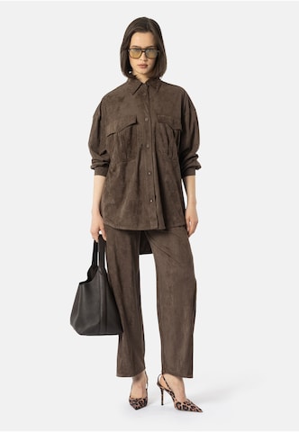 Loosefit Pantalon 'Noralie' Elias Rumelis en gris