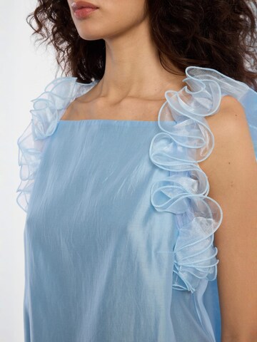 Ana Alcazar Top 'Drina' in Blau