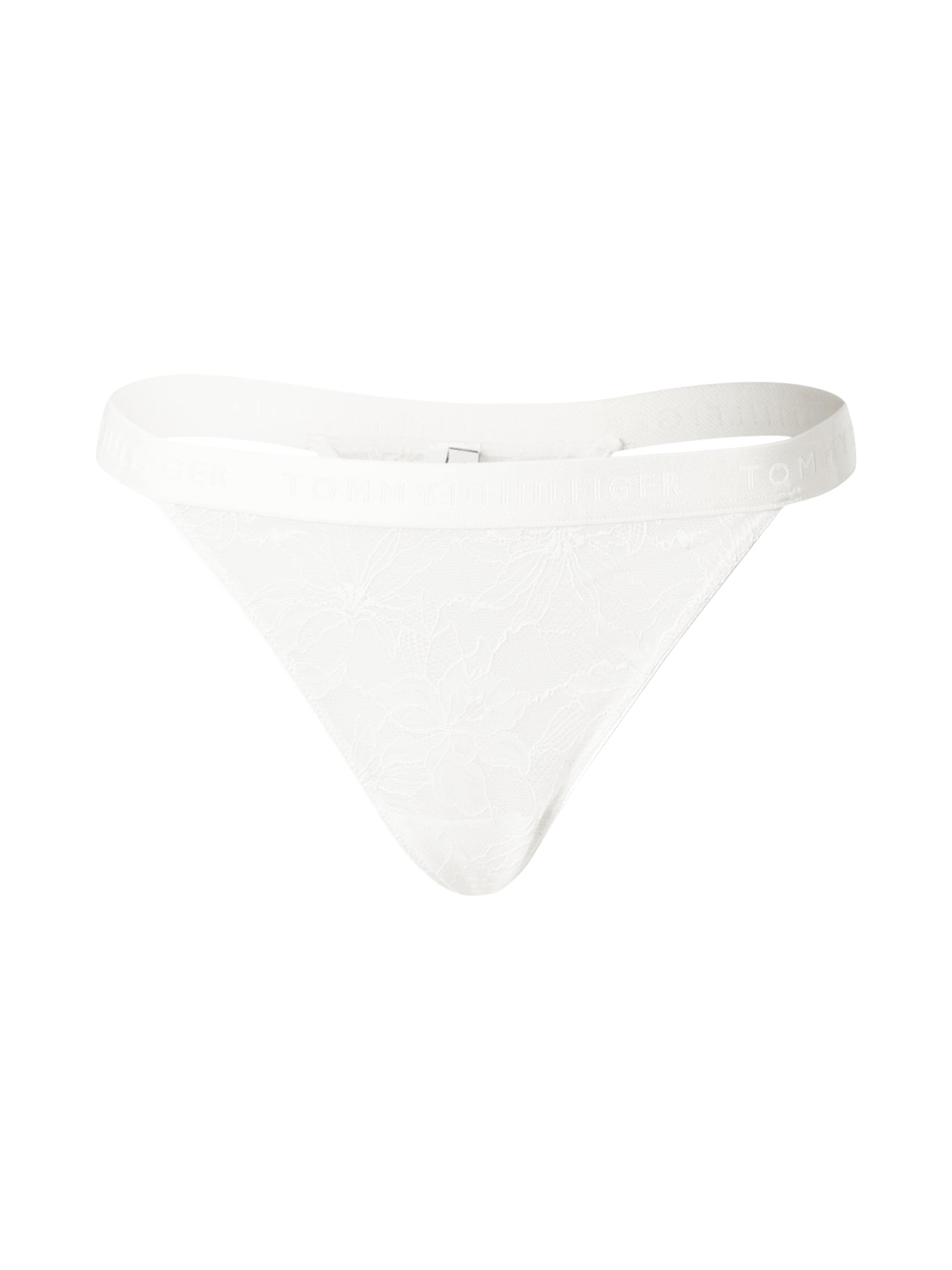 Tommy Hilfiger Underwear Стринги в Белый: спереди