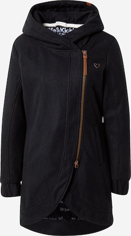 Alife and Kickin Демисезонное пальто в Серый: спереди