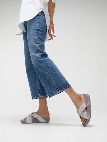 FitFlop Pantolette in Silber