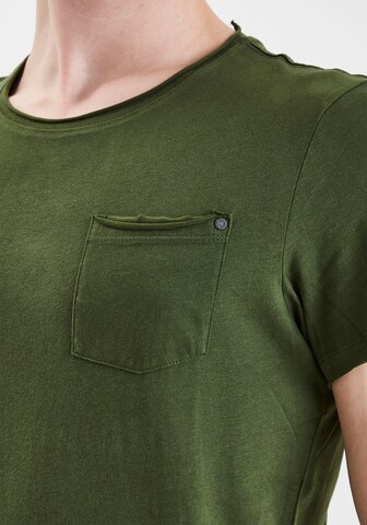 BLEND - Camiseta 'BHNOEL' en verde