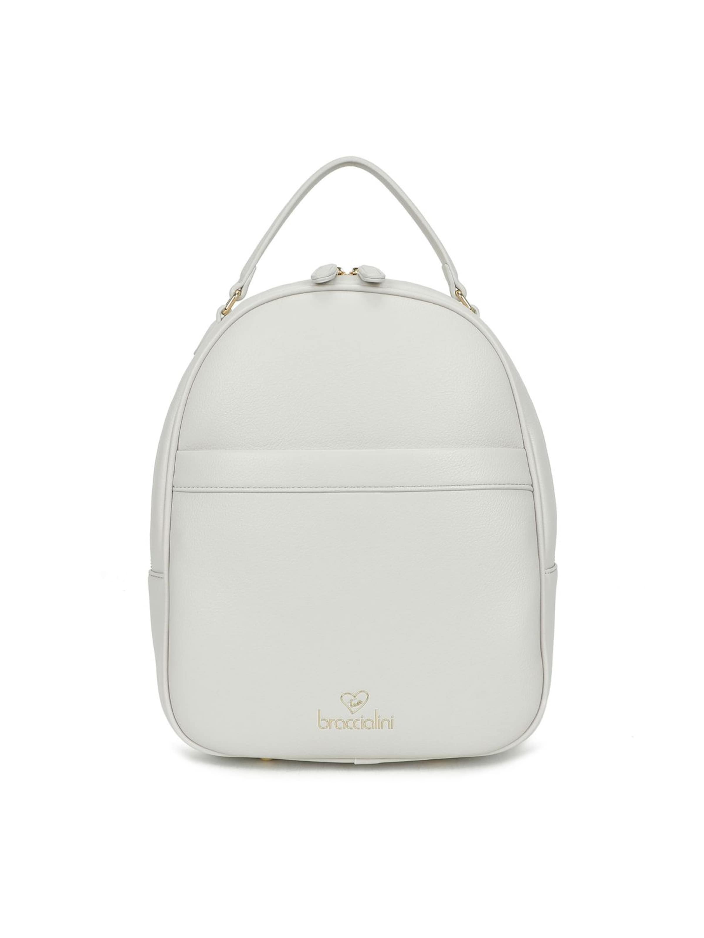 Braccialini Rucksack 'Amy'‌‌ in Grau: Vorderseite