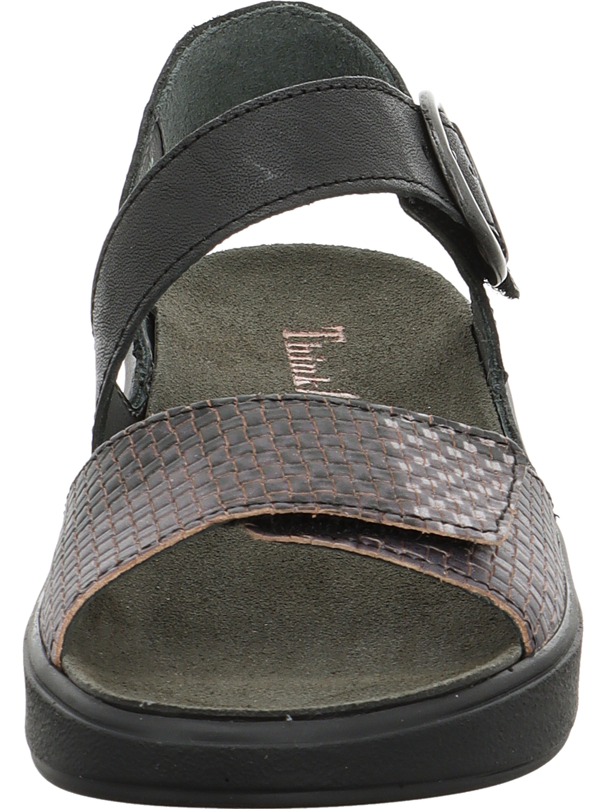 THINK! Strap Sandals 'Meggie' in Black