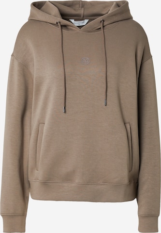 MSCH COPENHAGEN - Sweatshirt em castanho: frente