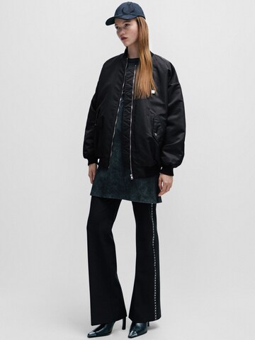 HUGO Between-Season Jacket 'Flesiane-1' in Black