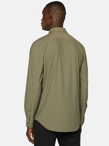 Boggi Milano Regular fit Button Up Shirt in Green