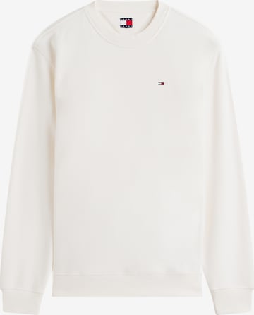 Sweat-shirt Tommy Jeans en blanc : devant