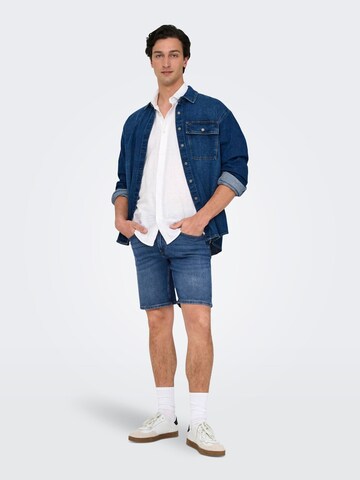 Only & Sons Regular Jeans 'ONSWeft' in Blauw