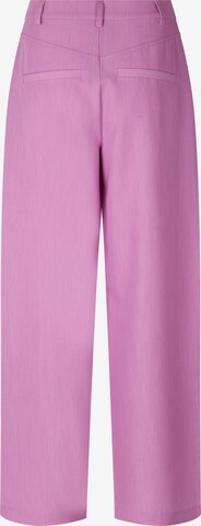 regular Pantaloni con piega frontale 'Lelia' di mbym in lilla