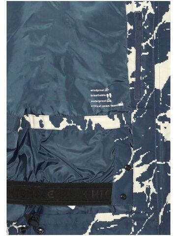 CHIEMSEE Athletic Jacket ' mit Berglandschaft-Print ' in Blue
