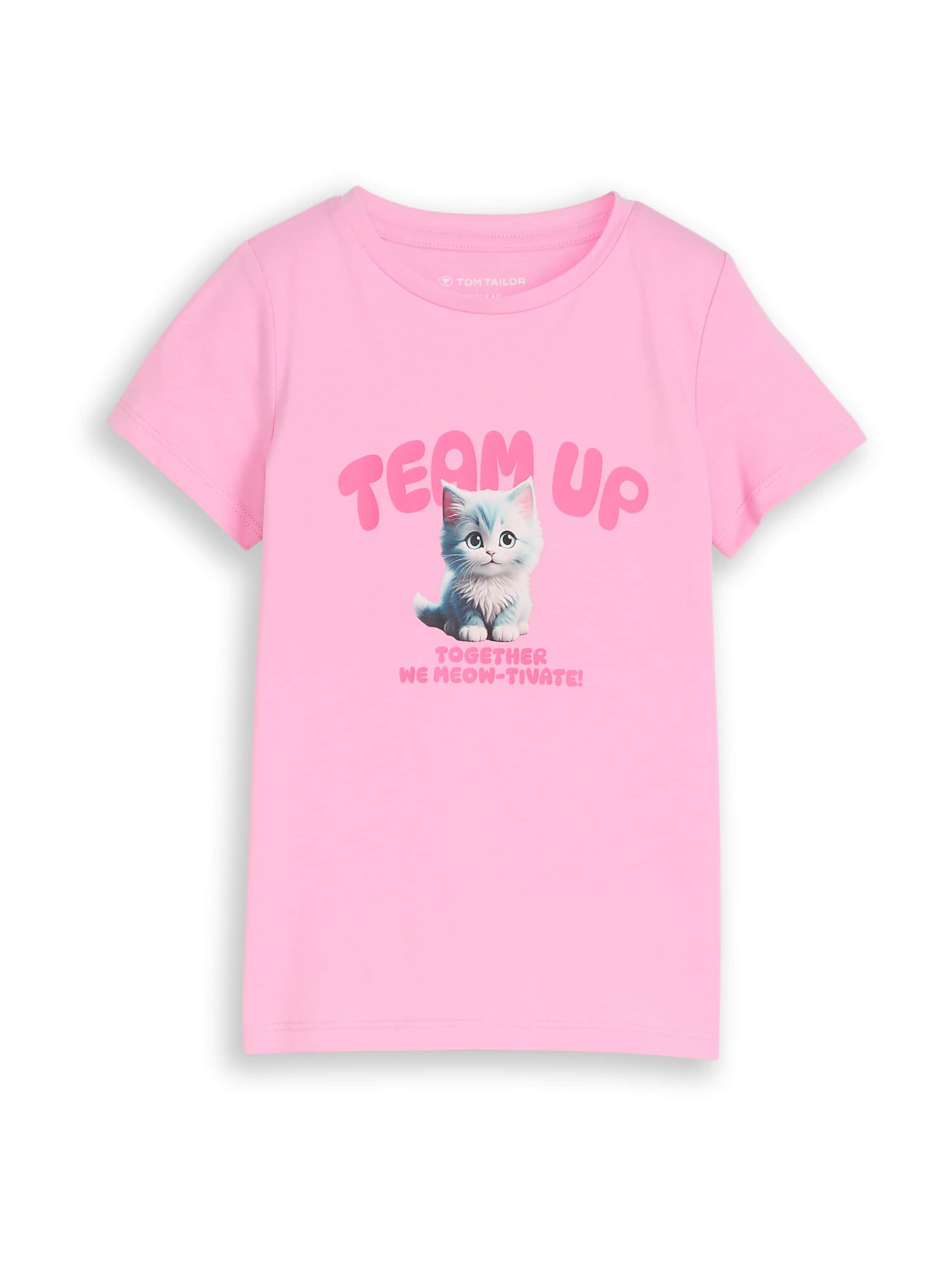 TOM TAILOR Shirt in Pink: front