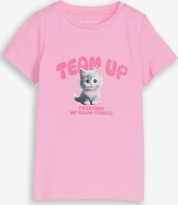 TOM TAILOR Paita värissä vaaleanpunainen: etupuoli