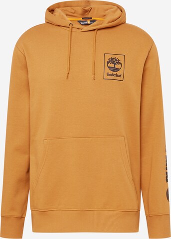 TIMBERLAND Sweatshirt in Bruin: voorkant