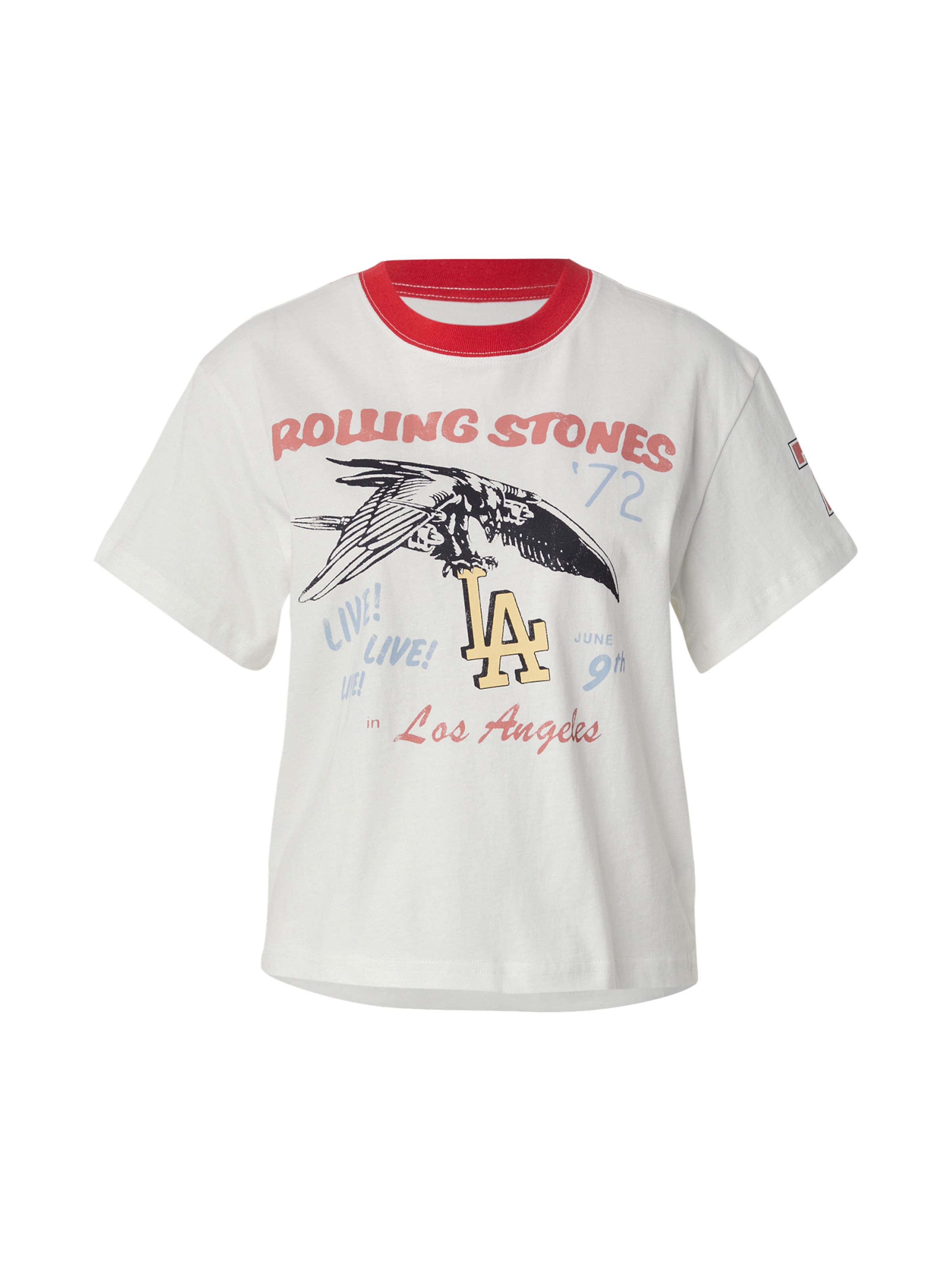 GAP Тениска в бяло: отпред