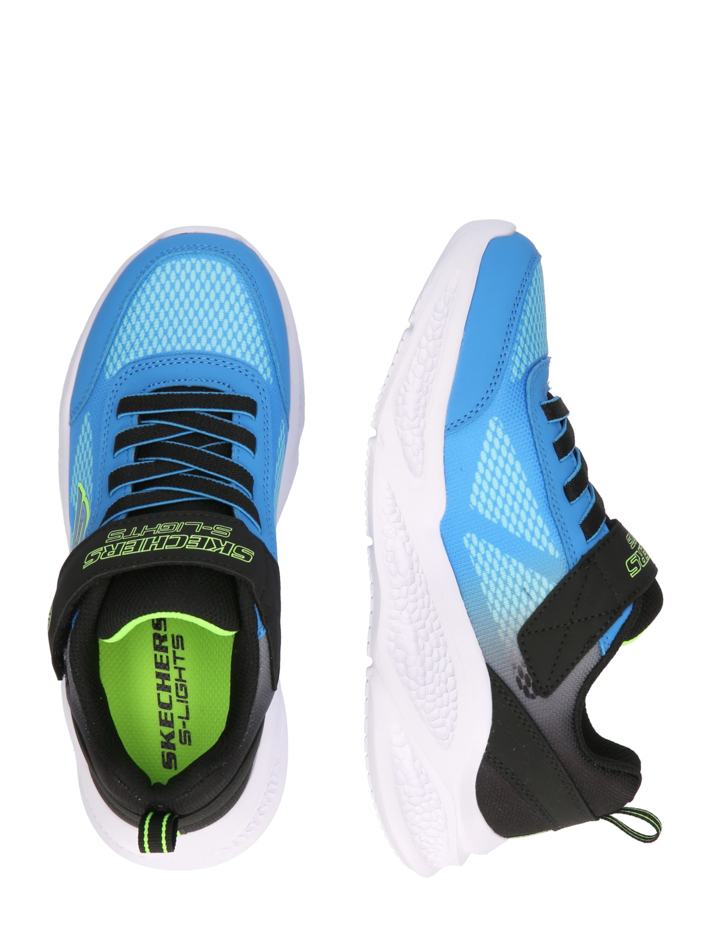 SKECHERS Trampki 'METEOR-LIGHTS - KRENDOX' w kolorze niebieski