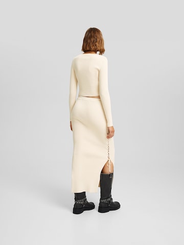 Bershka Neulepaita värissä beige