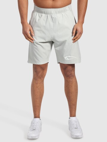 Regular Pantalon de sport ' Powerfit Triple ' Smilodox en vert : devant