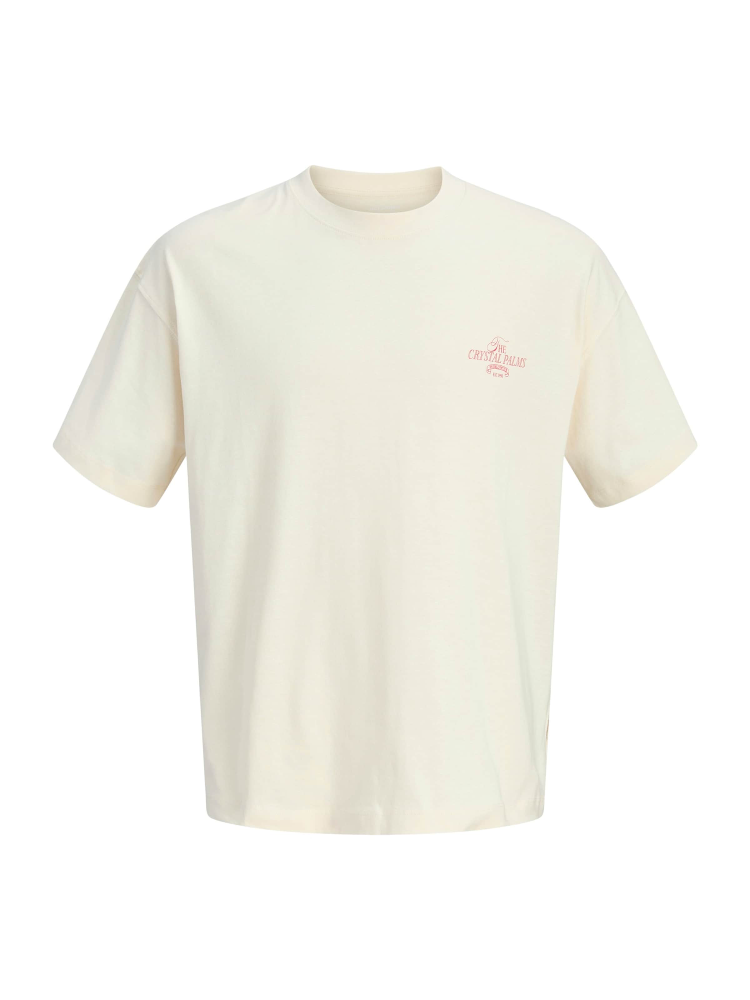 T-Shirt 'JORSanremo' Jack & Jones Junior en blanc : devant