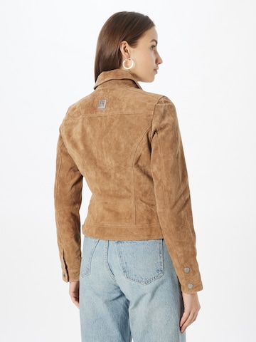 FREAKY NATION Between-Season Jacket 'Kari' in Brown